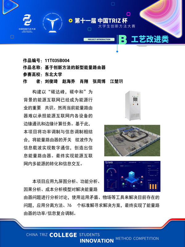 04-工艺改进类+基于创新方法的新型能量路由器+东北大学