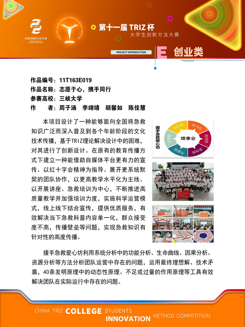 创业类+志援于心,援手同行(作品展示)